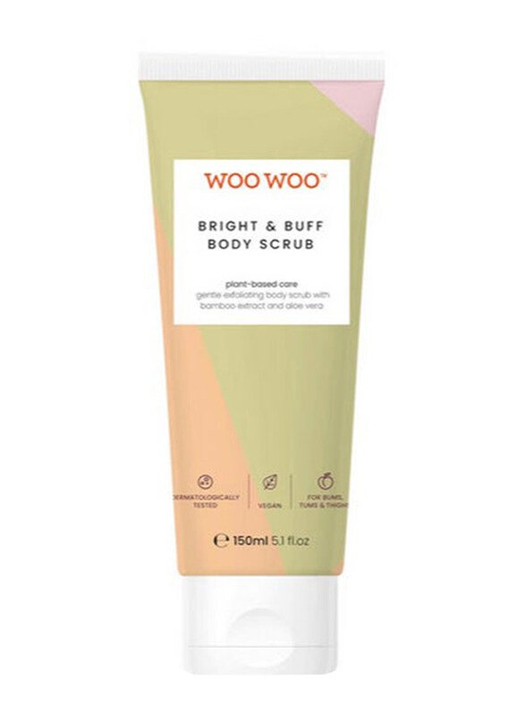 

Woowoo Manifesto Range Bright & Buff Body Scrub, 150ml