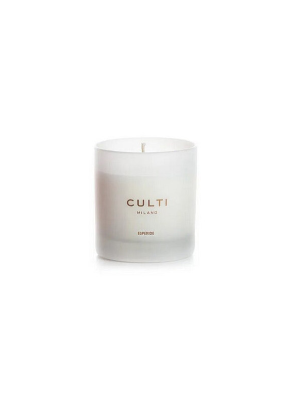 

Culti Esperide Classic Citrus Candle, 270gm, White