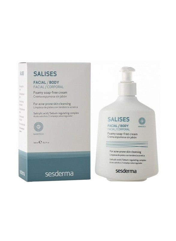 

Sesderma Salises Face and Body Foamy Skin Cleansing Cream, 300ml