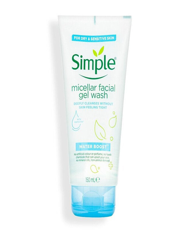 

Simple Water-boost Micellar Facial Gel Wash, 150ml