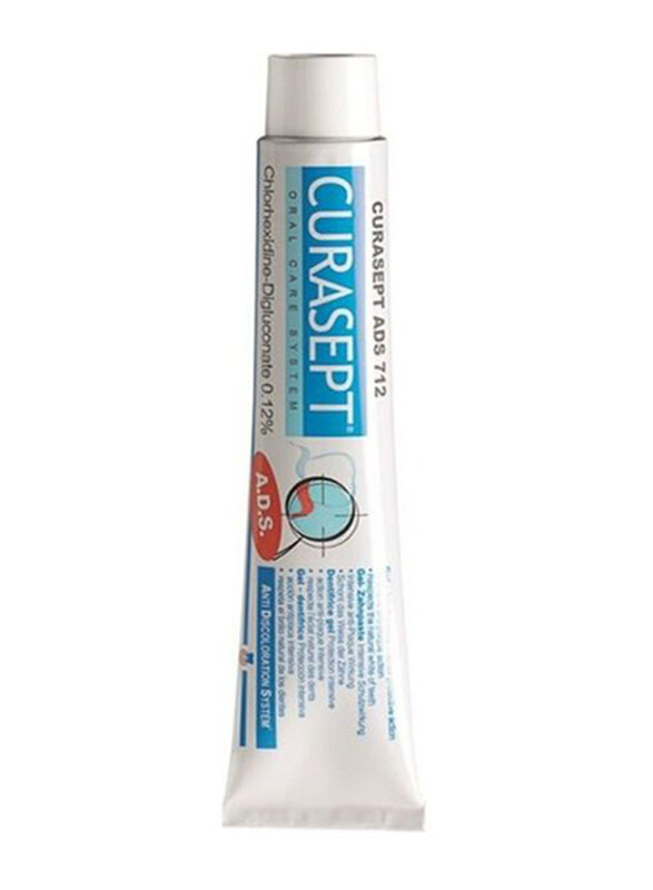 

Curasept Ads 712 Gel Toothpaste, 75ml