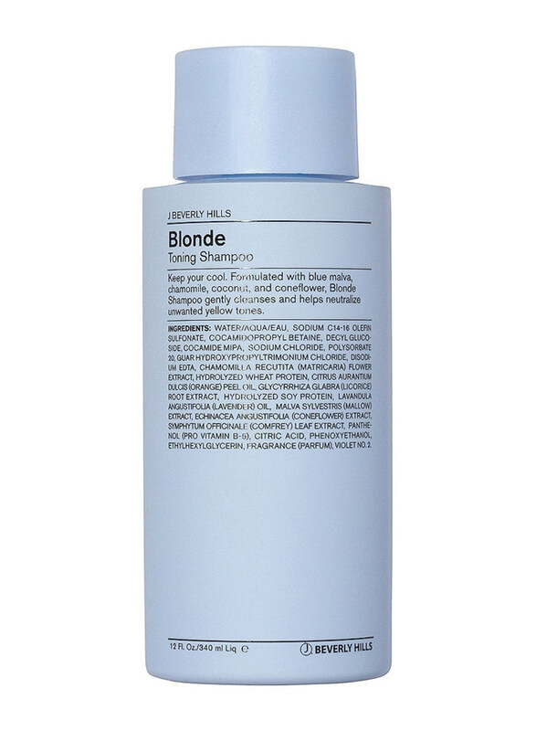 

J Beverly Hills Blonde Shampoo for All Hair Types, 340ml