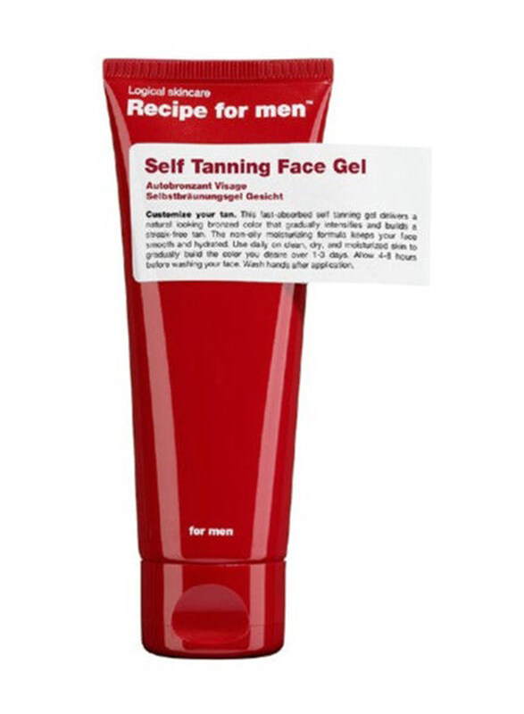 

Recipe for Men Self Tanning Face Gel, 75ml