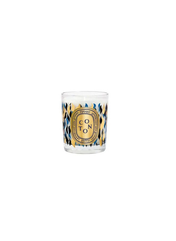 

Diptyque Coton Candle, 70g, Blue/White