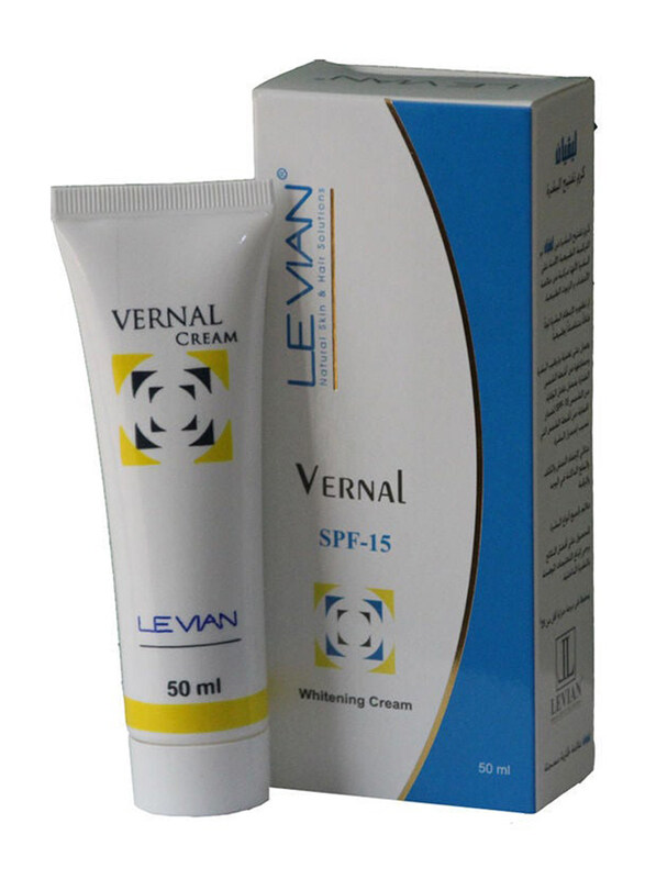 

Levian Vernal Face Whitening Cream Spf 15, 50ml