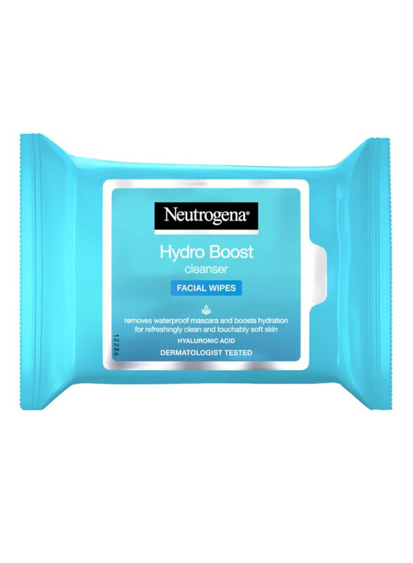 

Neutrogena Hydro Boost Cleansing White Facial Wipes, 25 Pieces