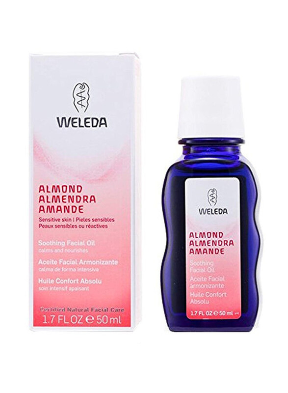 

Weleda Almond Soothing Facial Oil for Sensitive Skin, 50ml
