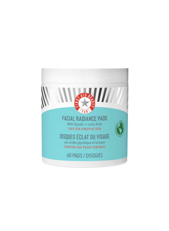 

First Aid Beauty Facial Radiance Pads with Glycolic and Lactic Acids, 60 Pads