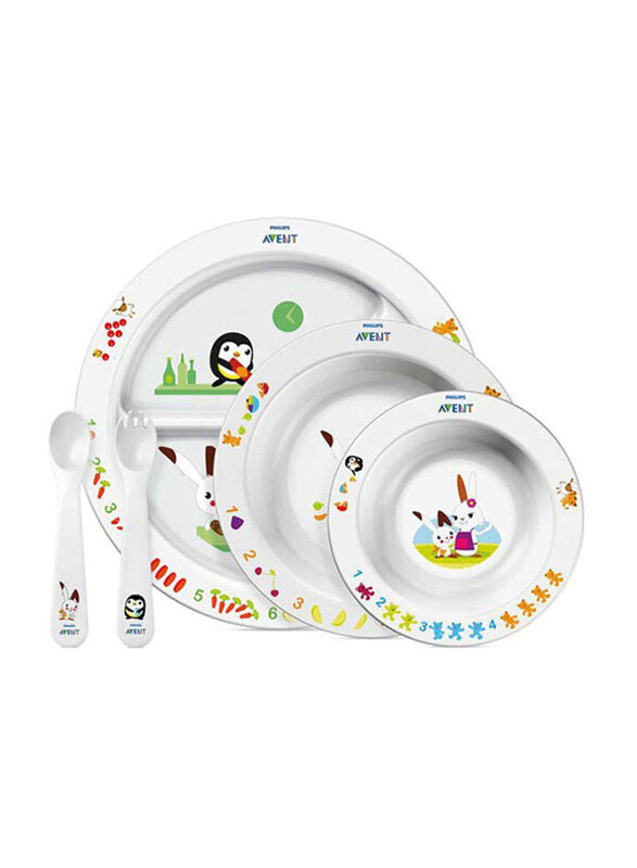 

Philips Avent Toddler Mealtime Set, 6 Months, Scf716/00, Multicolour