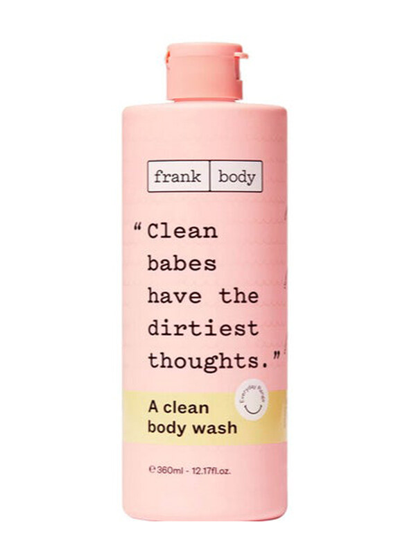 

Frank Body Clean Sunday Brunch Body Wash, 360ml