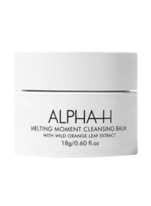 

Alpha-H Melting Moment Cleansing Balm with Wild Orange Leaf Extract, 18gm