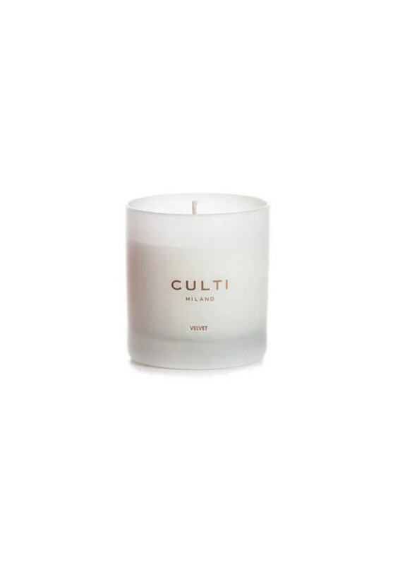 

Culti Velvet Classic Chypre Candle, 270gm, White