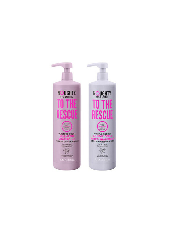 

Noughty to the Rescue Bundle Shampoo & Conditioner Set for All Hair Types, 1 Liter, 2 Piece
