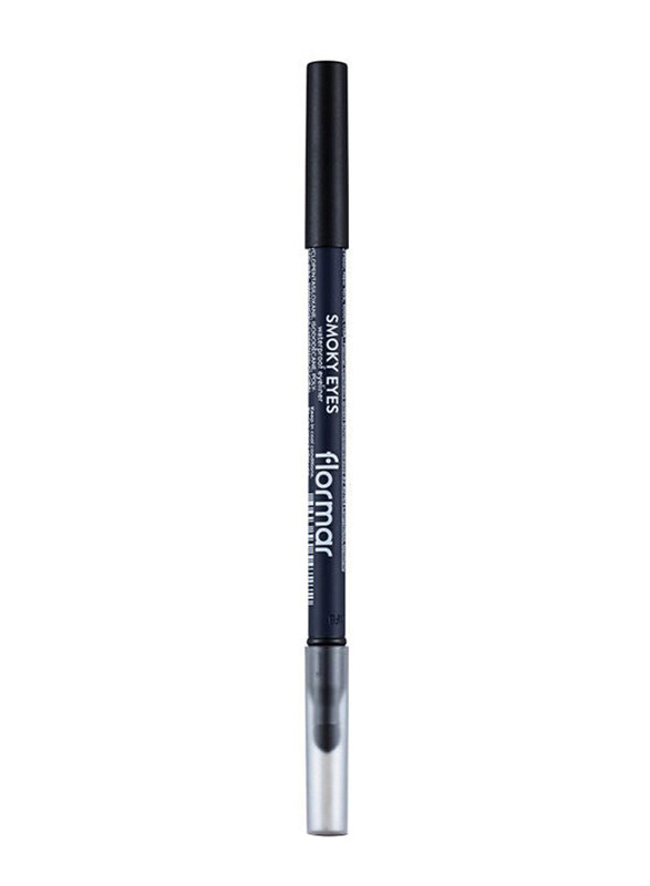 

Flormar Smoky Eyes Waterproof Eyeliner, Carbon Black, Black