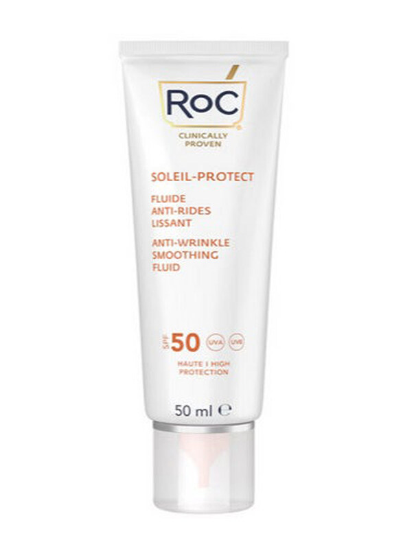 

Roc SPF50 Anti-Wrinkle Smoothing Fluid, 50ml
