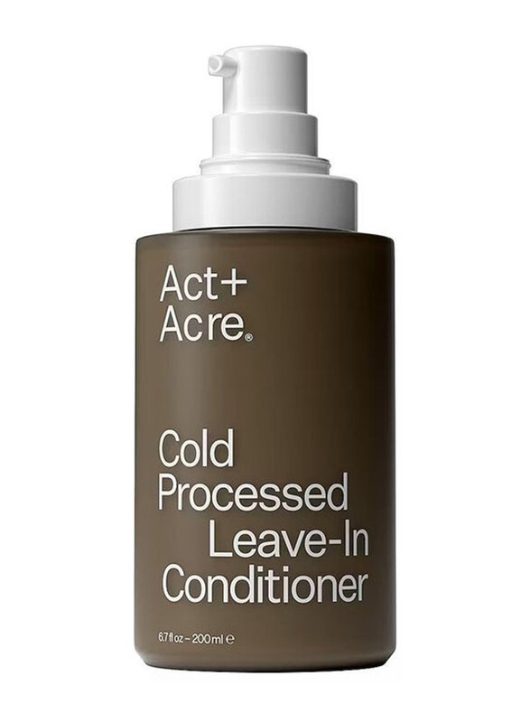 

Act+Acre Cold Processed Leave-In Conditioner for All Hair Types, 200ml