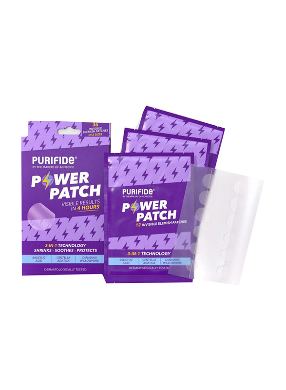 

Acnecide Purifide 3-In-1 Power Patch Salicylic Acid Spot Patches, 36 Pieces