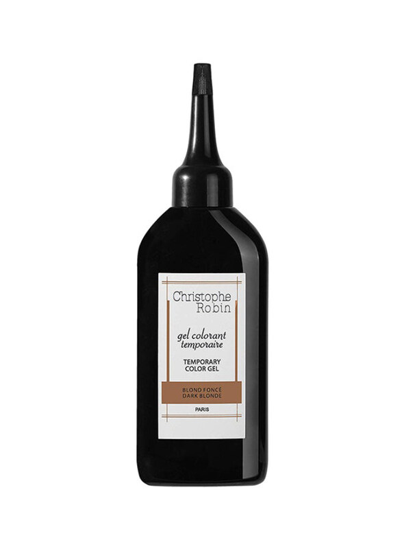 

Christophe Robin Temporary Hair Color Gel, 100ml, Dark Blonde