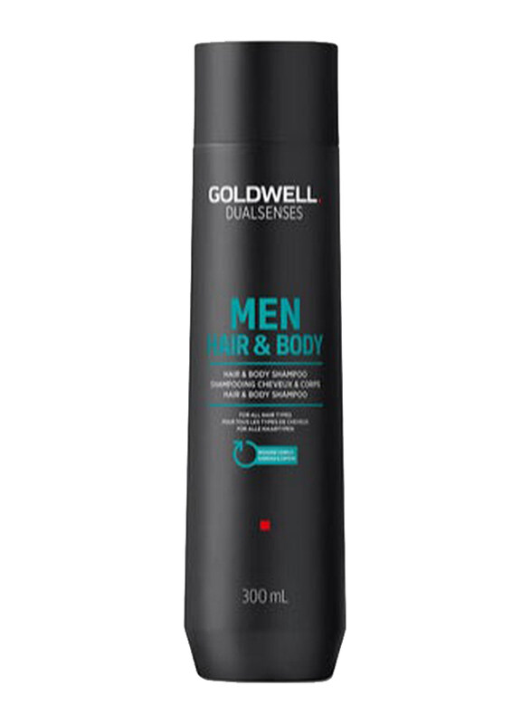 

Goldwell Dualsenses Men Hair & Body Shampoo for All Hair Types, 300ml