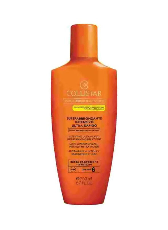 

Collistar Intensive Ultra-rapido Supertanning Treatment Spf6, 200ml