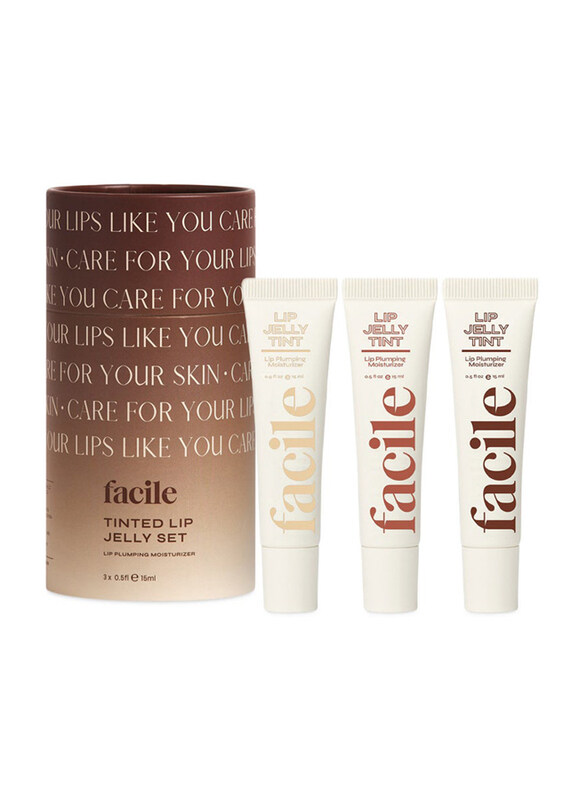 

Facile Nude Jelly Lip Trio Set, Multicolour