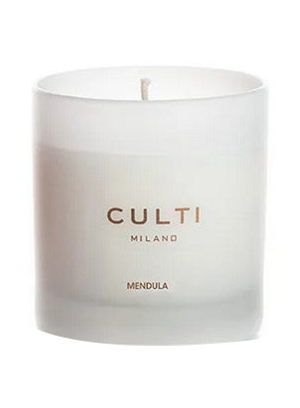 

Culti Mendula Classic Sweet Candle, 270gm, White