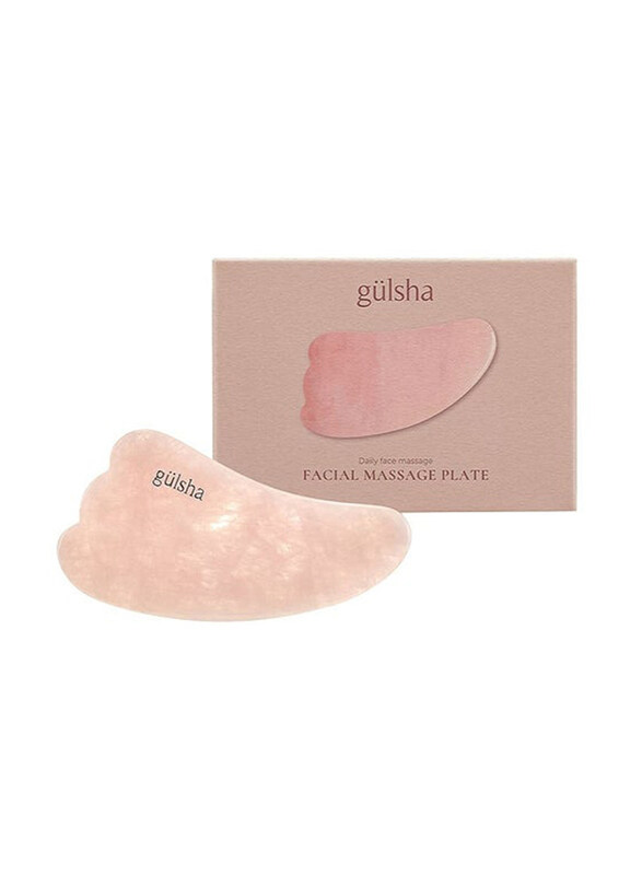

Gulsha Rose Quartz Facial Massage Plate