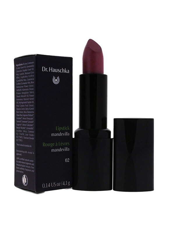 

Dr. Hauschka Matte Lipstick, Mandevllla, Dark Brown