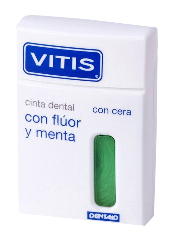 

Vitis Dental Tape Fluoride Mint, One Size