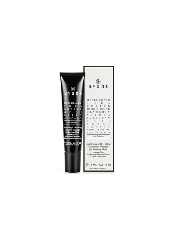 

Avant Skincare Brightening & De-Puffing Hyaluronic Overnight Eye Recovery Mask, 15ml