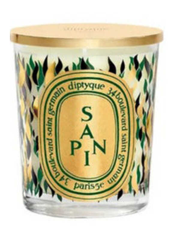 

Diptyque Sapin Candle, 190g, Green/Gold