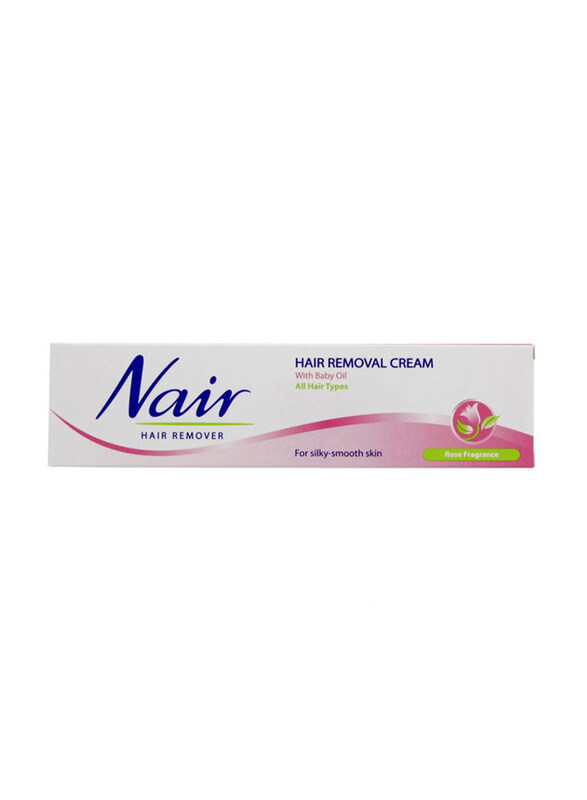 

Nair Rose Fragrance Hair Removal Cream, 110gm