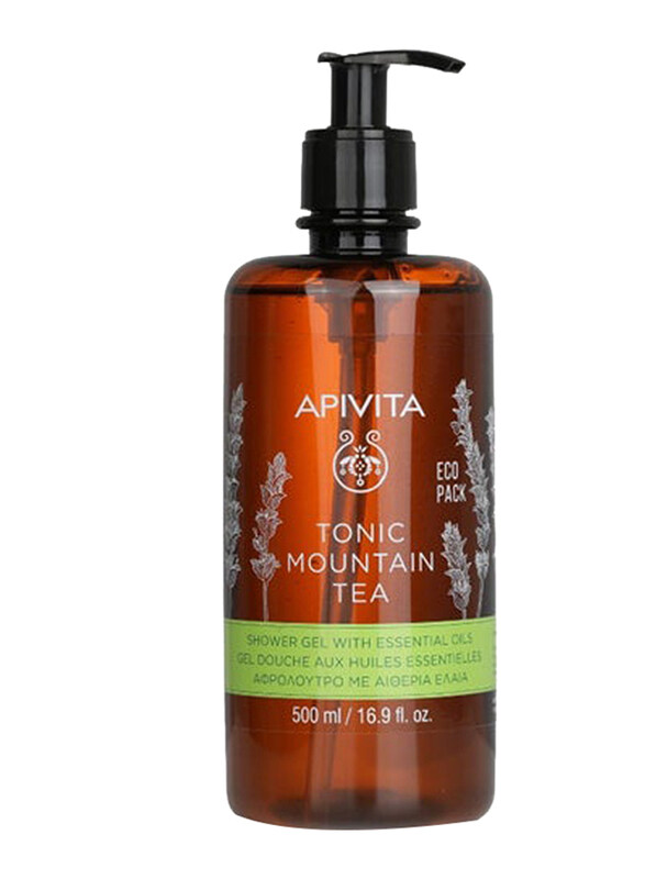 

Apivita Tonic Mountain Tea Shower Gel with Essential Oils, 500ml