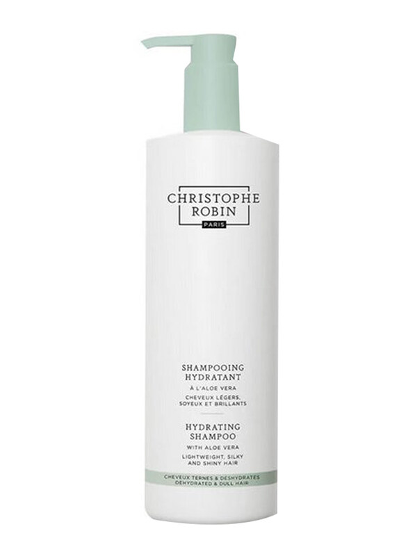

Christophe Robin Hydrating Shampoo with Aloe Vera for All Hair Types, 500ml