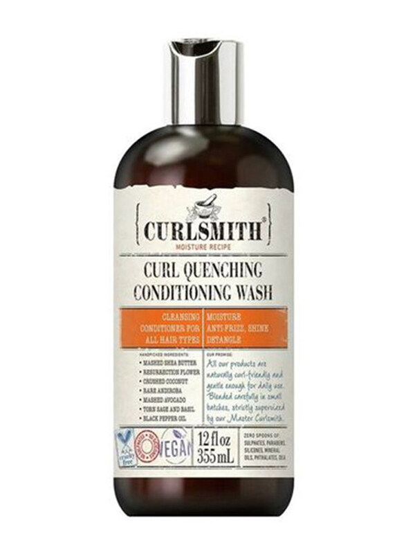 

Curlsmith Curl Quenching Conditioning Wash for Curly Hair, 355ml