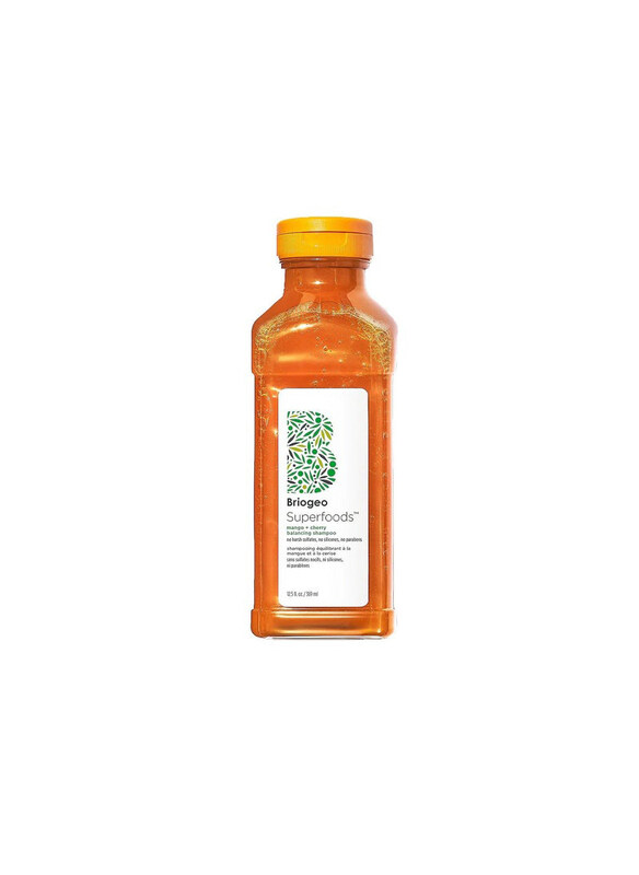 

Briogeo Superfoods Mango + Cherry Balancing Shampoo for All Hair Types, 369ml
