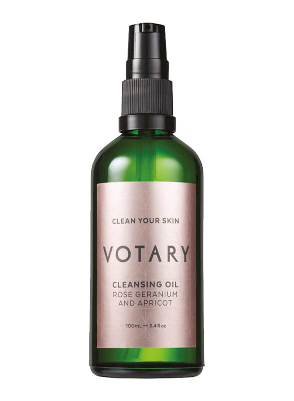 

Votary Cleansing Oil, Rose Geranium & Apricot, 100ml