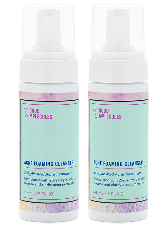 

Good Molecules Acne Foaming Cleanser, 2 x 148ml