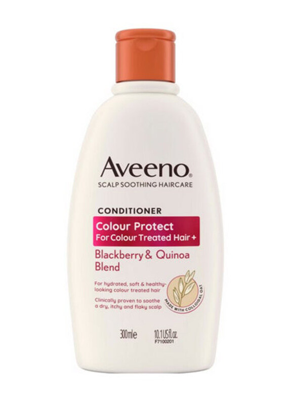 

Aveeno Haircare Colour Protect+ Blackberry and Quinoa Blend Conditioner, 300ml