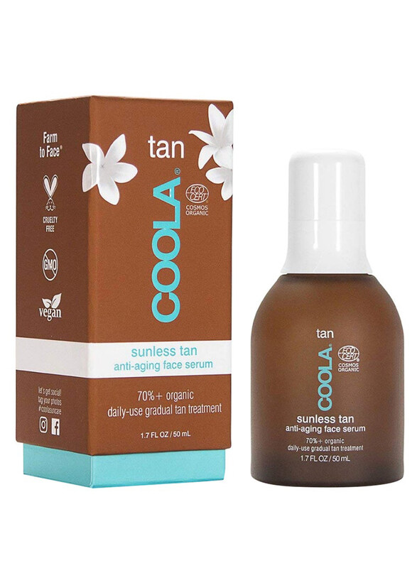 

Coola Organic Sunless Tan Anti-Aging Face Serum, 50ml