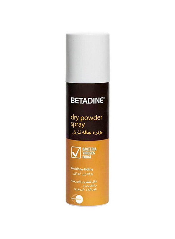

Betadine Dry Powder Spray, 55gm