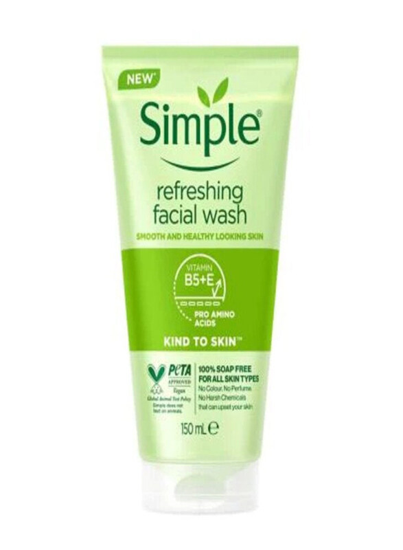 

Simple Refreshing Facial Wash, 150ml
