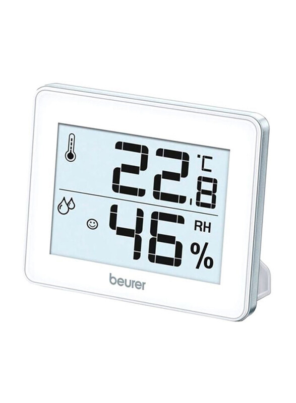 

Beurer Thermo Hygrometer, 73383PXYZ, White
