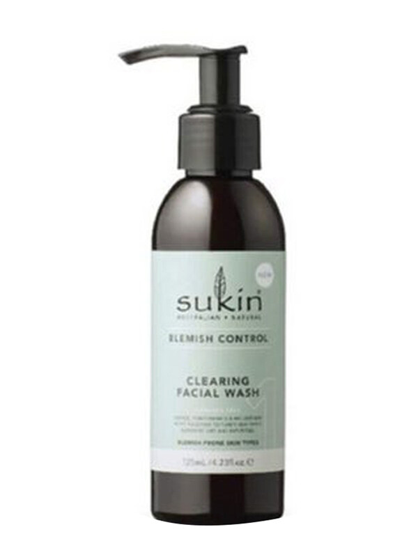 

Sukin Blemish Control Clearing Face Wash, 125ml