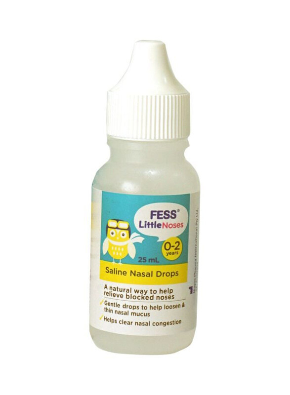 

Fess Little Noses Saline Nasal Drops, 25ml