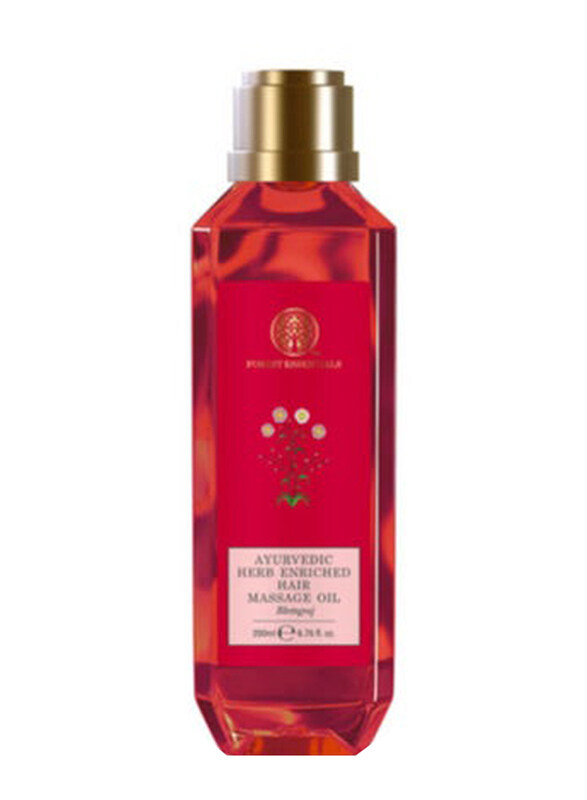 

Forest Essentials Ayurvedic Herb Enriched Hair Massage Hair Oil, 200ml