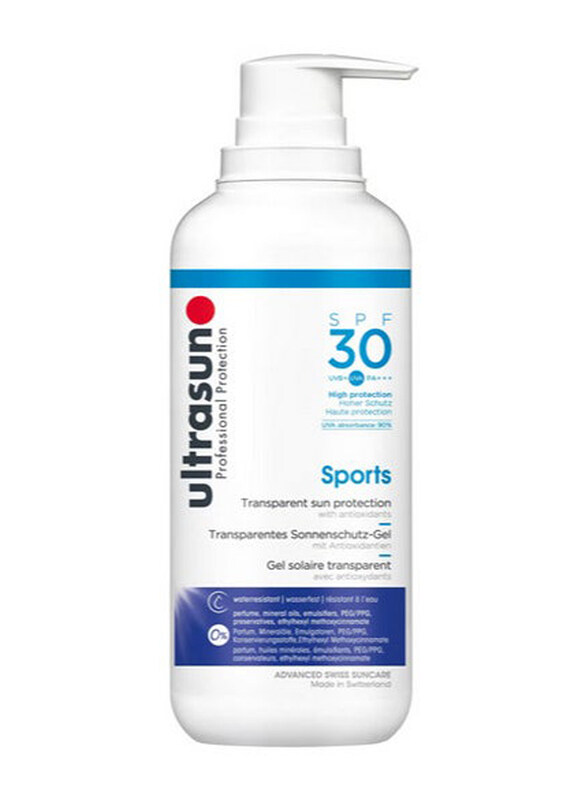 

Ultrasun Transparent Sun Protection Sports Gel Spf30, 400ml