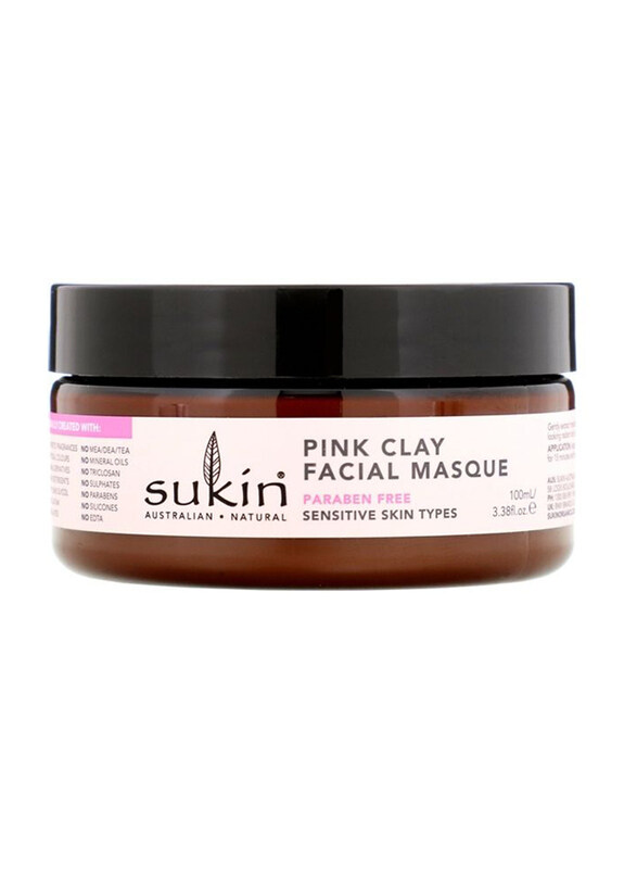 

Sukin Pink Clay Facial Masque, 100ml