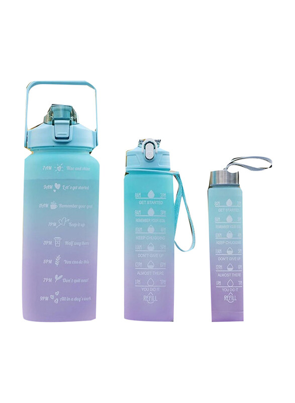 

Generic Sports Water Bottle Set, 3 Pieces