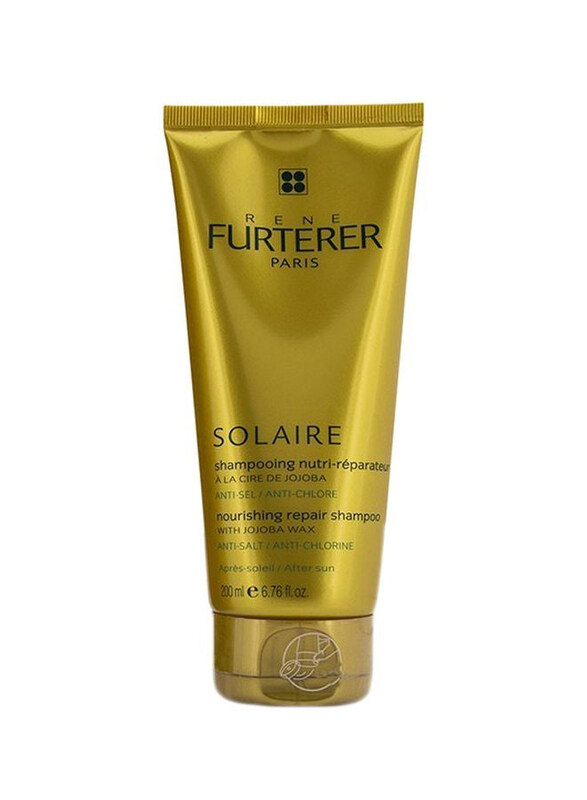 

Rene Furterer Solaire Nourishing Repair Shampoo with Jojoba Wax for Thick Hair, 200ml